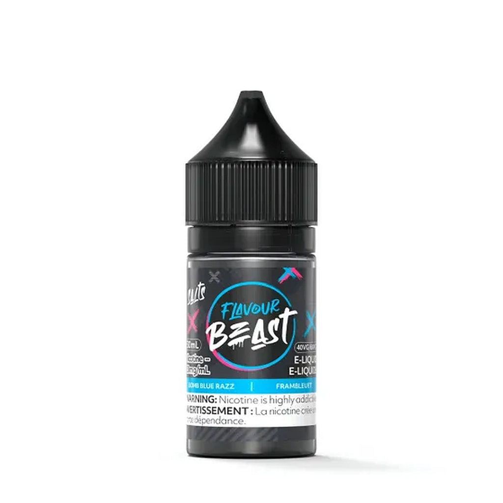 BOMB BLUE RAZZ by FLAVOUR BEAST SALTS
