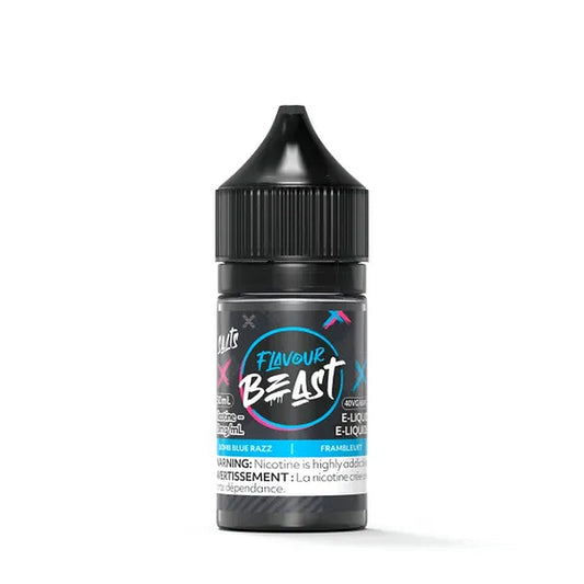 BOMB BLUE RAZZ by FLAVOUR BEAST SALTS