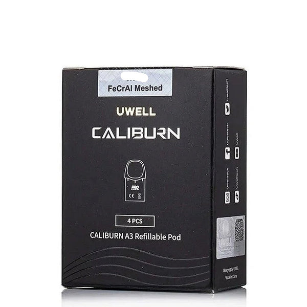 UWELL CALIBURN A3 REPLACEMENT PODS - 4 PACK