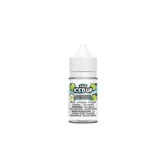 GREEN APPLE ICE by ICED UP SALT - 30ml