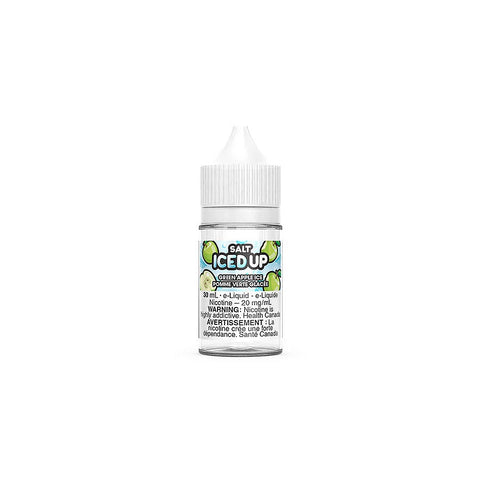 GREEN APPLE ICE by ICED UP SALT - 30ml