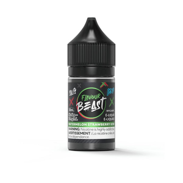 WATERMELON STRAWBERRY KIWI ICED by FLAVOUR BEAST SALTS