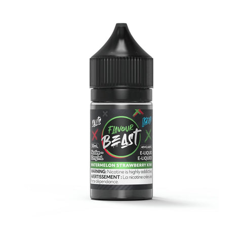 WATERMELON STRAWBERRY KIWI ICED by FLAVOUR BEAST SALTS