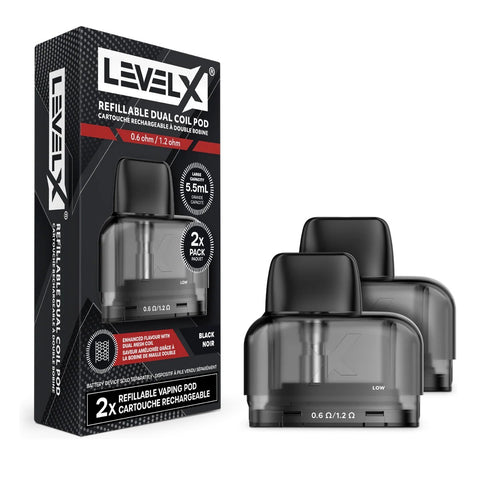 LEVEL X REFILLABLE PODS - 2 Pack