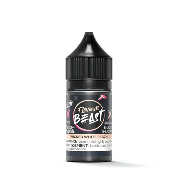 WICKED WHITE PEACH by FLAVOUR BEAST SALTS