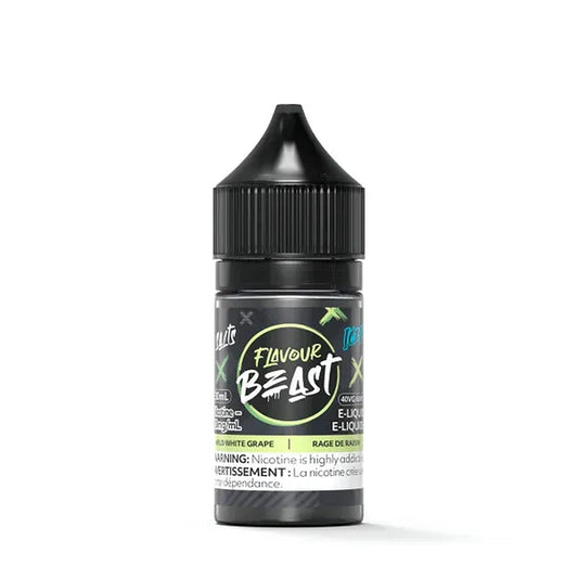 WILD WHITE GRAPE ICED by FLAVOUR BEAST SALTS