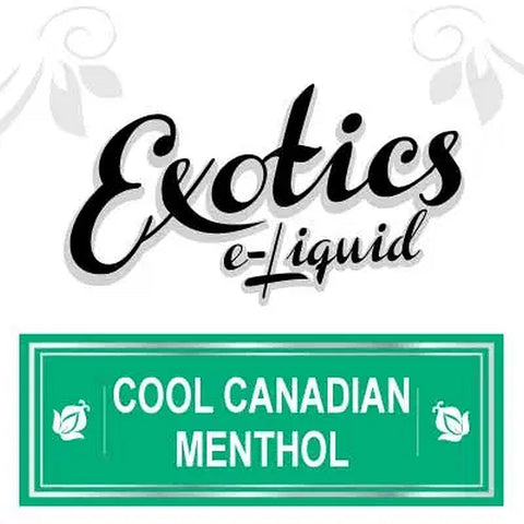 COOL CANADIAN MENTHOL by EXOTICS - 30ml